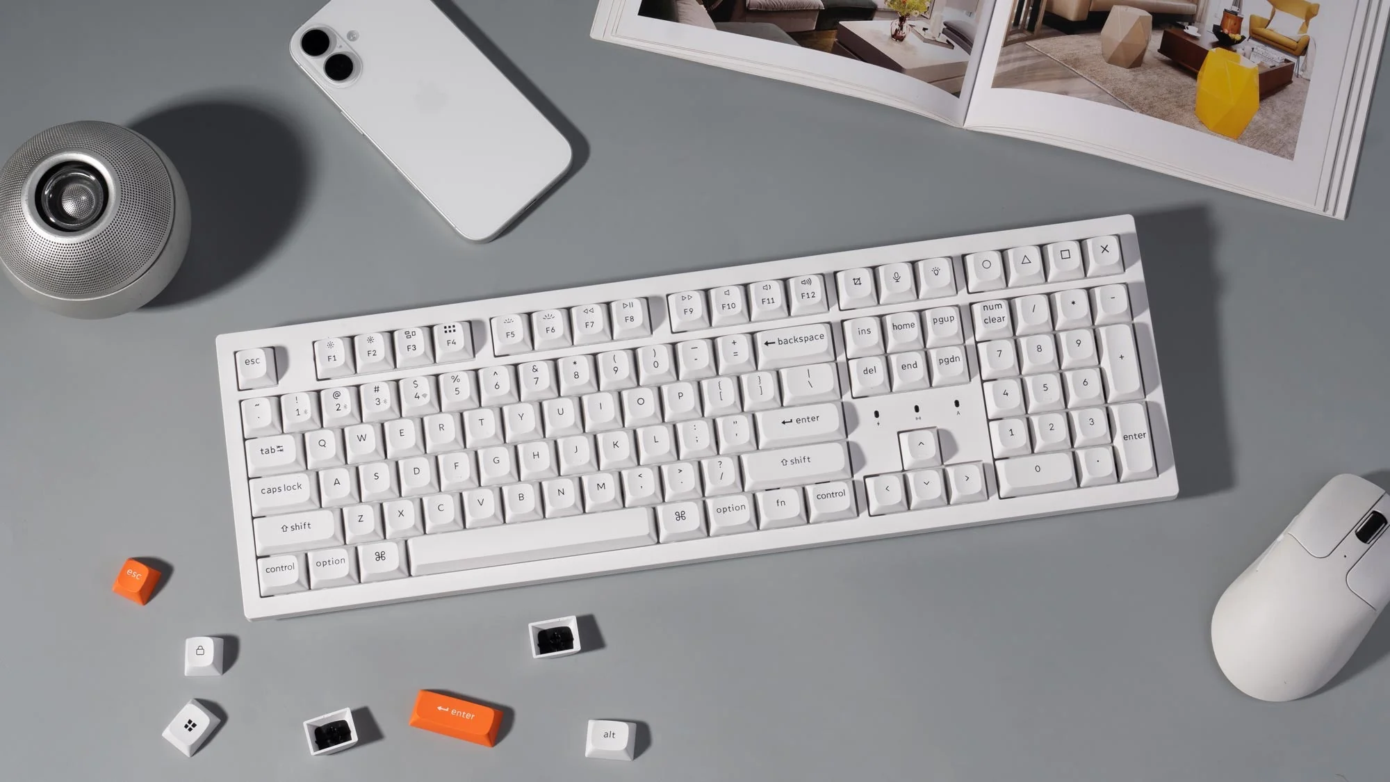 Keychron K10 Max RGB Hot-swappable Wireless Mechanical Keyboard